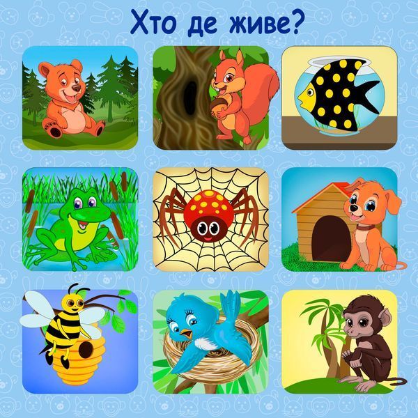 Книжка на липучках Прилипайка-розвивайка для малечі 978-617-8414-16-0 фото