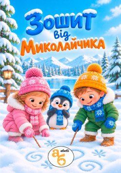 Книжка-зошит на пиши-стирай Зошит від Миколайчика