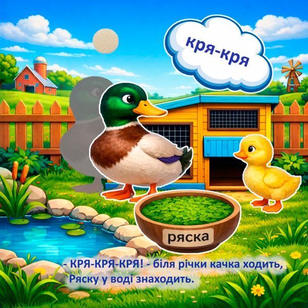 Книжка на липучках Свійські тварини та птахи 978-617-8414-03-0 фото
