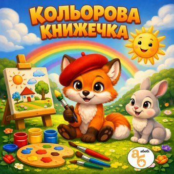 Книжка на липучках Кольорова книжечка 978-617-8414-34-4 фото