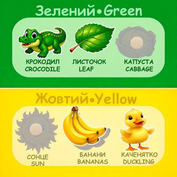 Книжка на липучках Кольорова книжечка 978-617-8414-34-4 фото