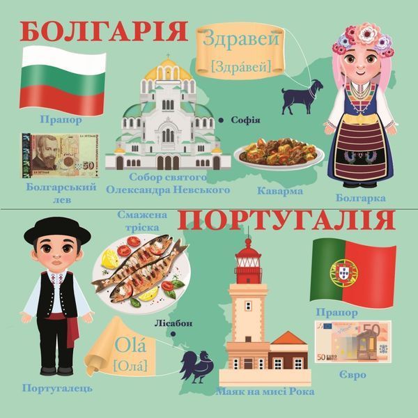 Книжка на липучках Маленький мандрівник. Подорож Європою