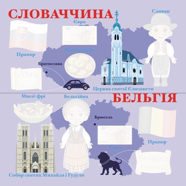 Книжка на липучках Маленький мандрівник. Подорож Європою