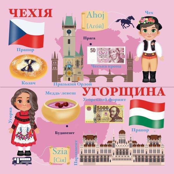 Книжка на липучках Маленький мандрівник. Подорож Європою
