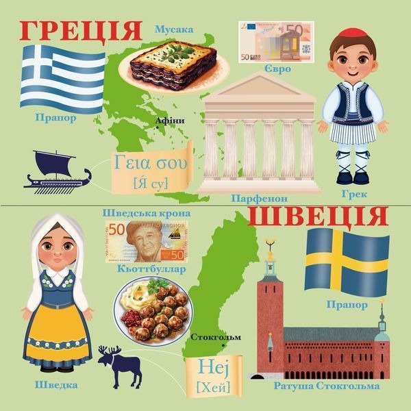 Книжка на липучках Маленький мандрівник. Подорож Європою